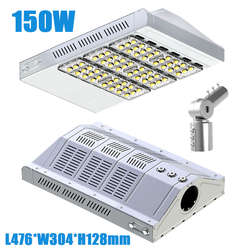 AC85-265V LED Street Lights - Super Bright Outdoor lighting Waterproof IP67 LED Streetlight - Warranty 5 years - High CRI 85 LEDs